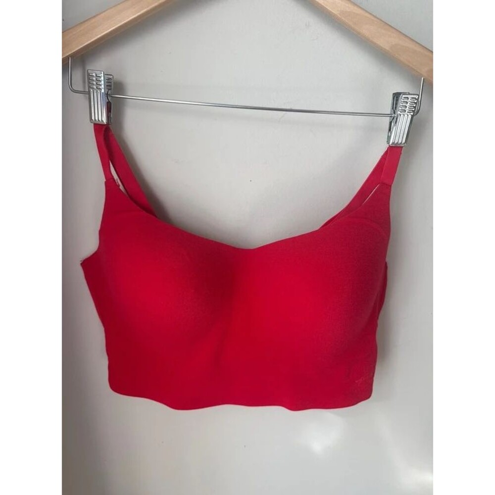Victoria’s Secret PINK Wireless Lightly Lined Longline Bra XL Red